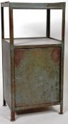 VINTAGE 1940'S INDUSTRIAL ENGINEERS MULTI-TIERED CABINET