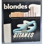 BLONDES - IMPERIAL TOBACCO 1980'S ADVERTISING POINT OF SALE SIGN