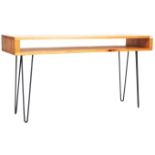 CONTEMPORARY MODERNIST MINIMALIST CONSOLE TABLE ON HAIRPIN LEGS