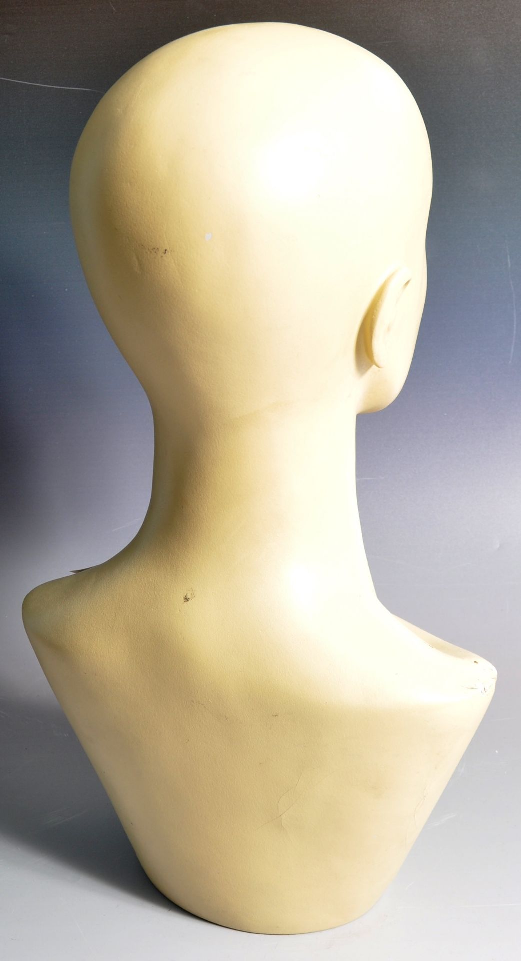 MID CENTURY SHOP HABERDASHERY POINT OF SALE MANNEQUIN HEAD - Image 6 of 6