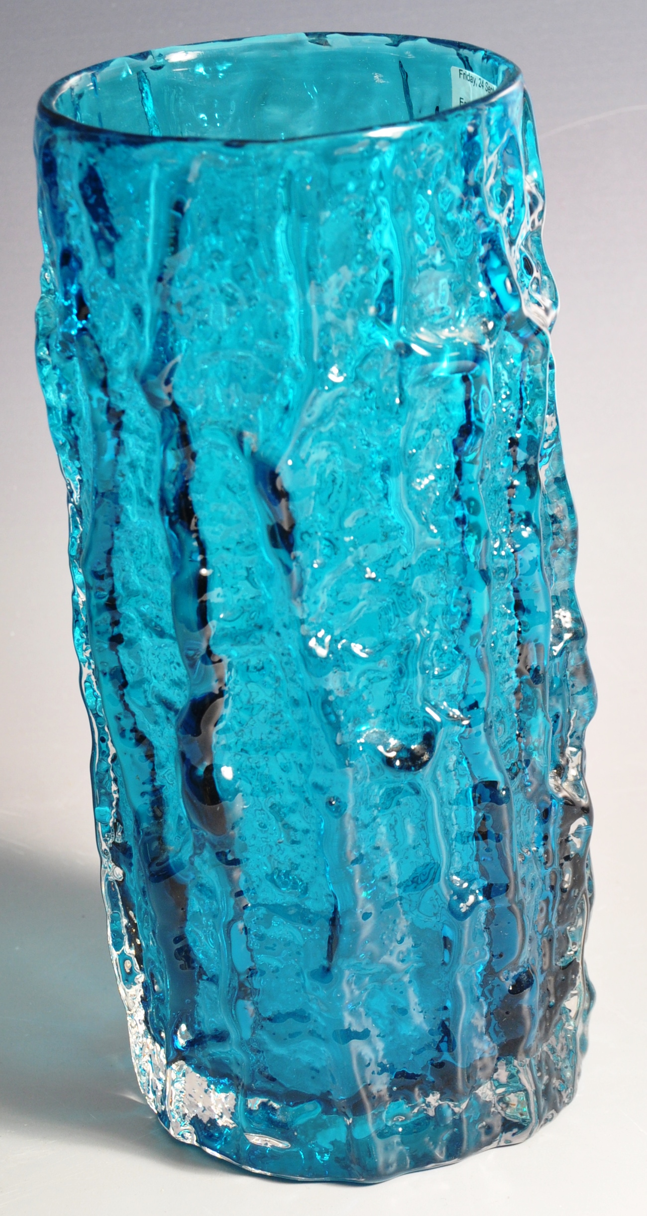 GEOFFREY BAXTER - WHITEFRIARS - 9691 VASE IN KINGFISHER BLUE - Image 6 of 8