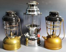 TILLEY LAMPS - GROUP OF THREE VINTAGE LAMPS