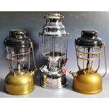 TILLEY LAMPS - GROUP OF THREE VINTAGE LAMPS