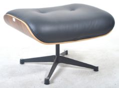 AFTER CHARLES & RAY EAMES - LOUNGE CHAIR FOOTSTOOL OTTOMAN