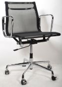 MANNER OF EAMES - SWIVEL OFFICE DESK ARMCHAIR