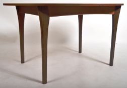 RETRO VINTAGE 1960'S TEAK WOOD OVAL DINING TABLE