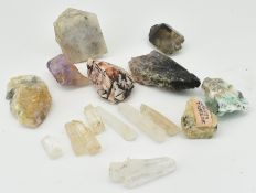 COLLECTION OF MINERAL & CRYSTAL SPECIMENS