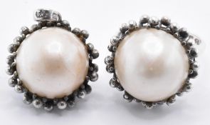 RING AND PENDANT HALF PEARL JEWELLERY SUITE