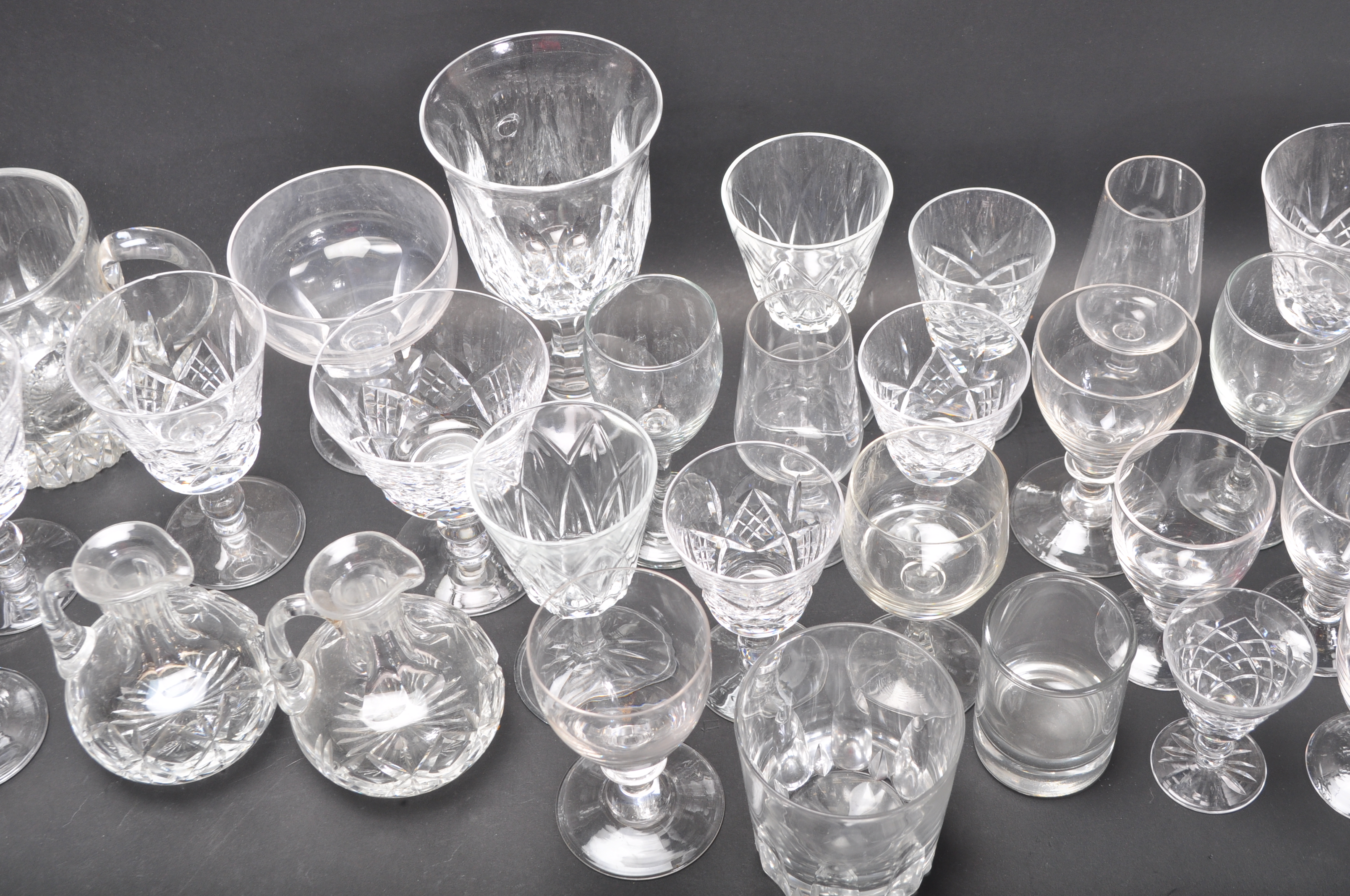 COLLECTION OF 1980'S CUT GLASS WARE - Image 3 of 4