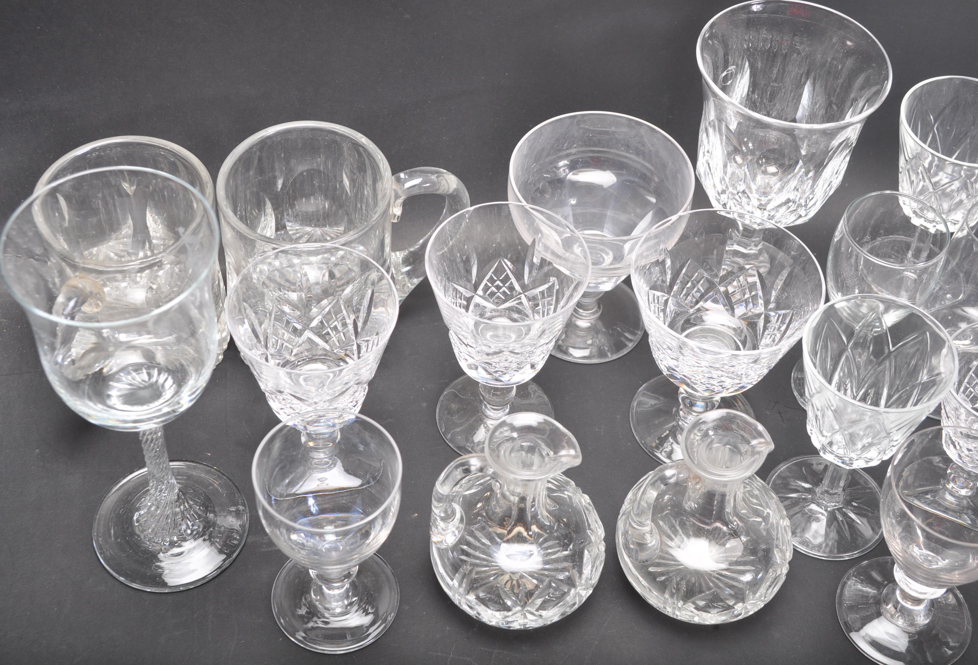 COLLECTION OF 1980'S CUT GLASS WARE - Image 2 of 4