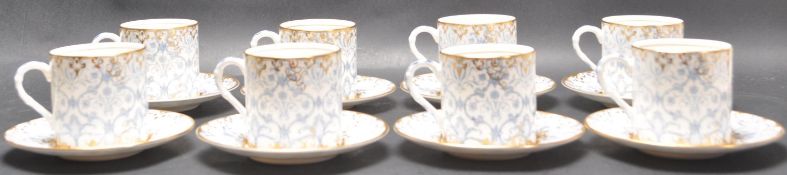 1920’S ROYAL WORCESTER ARAGON EIGHT PERSON TEA SERVICE