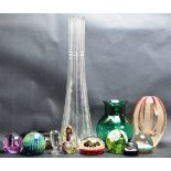 COLLECTION OF STUDIO ART GLASS INCUDING MARC NEWSON