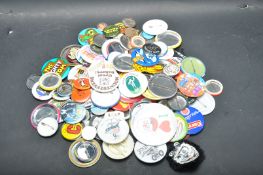 COLLECTION OF 1970'S & 1980'S VINTATGE BADGES