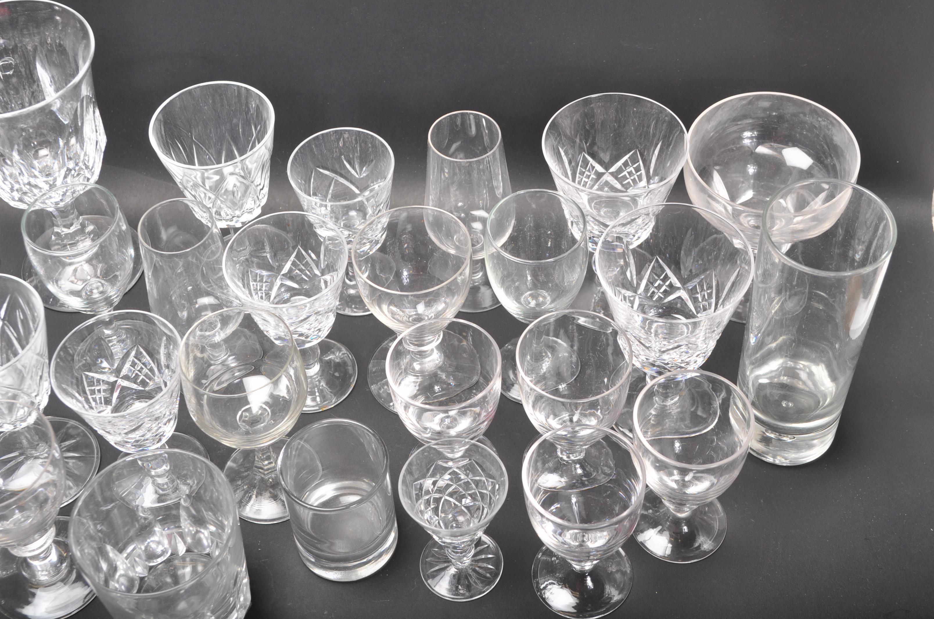 COLLECTION OF 1980'S CUT GLASS WARE - Image 4 of 4