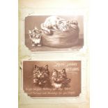 LARGE COLLECTION OF EARLY 20TH CENTURY AND MID 20TH CENTURY CAT’S POSTCARDS