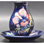 TWO CERAMIC PORCELAIN MOORCROFT ITEMS