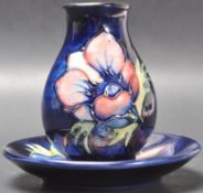 TWO CERAMIC PORCELAIN MOORCROFT ITEMS