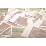 COLLECTION OF 1920S WEIMAR REPUBLIC GERMAN BANK NOTES