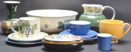 COLLECTION OF 20TH CENTURY CERAMIC PORCELAIN WARE