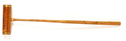 VINTAGE RETRO 20TH CENTURY WOODEN POLO MALLET