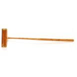 VINTAGE RETRO 20TH CENTURY WOODEN POLO MALLET