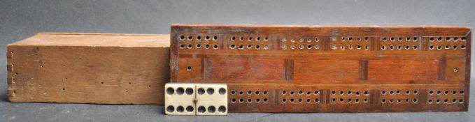 TWO EARLY 20TH CENTURY DOMINOES SET
