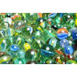 LARGE COLLECTION OF GLASS MARBLES