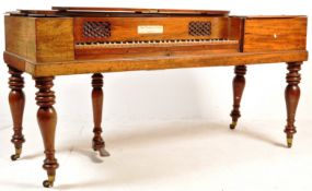 REGENCY MAHOGANY SQUARE PIANO BY JOHN BROADWOOD & SONS