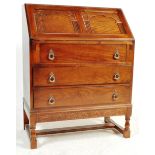 VINTAGE MID 20TH CENTURY OAK BUREAU