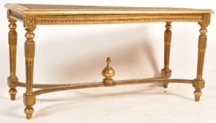 EARLY 20TH CENTURY LOUIS XVI STYLE WINDOW SEAT