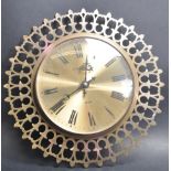 RETRO VINTAGE LATE 20TH CENTURY WALL CLOCK BY THE LONDON CLOCK CO