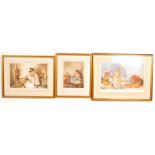 THREE WILLIAM RUSSELL FLINT PRINTS