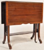 MAHOGANY EDWARDIAN SUTHERLAND OCCASIONAL TABLE