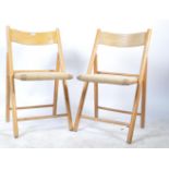 RETRO VINTAGE 20TH CENTURY CIRCA 1970S HABITAT FOLDING CHAIRS