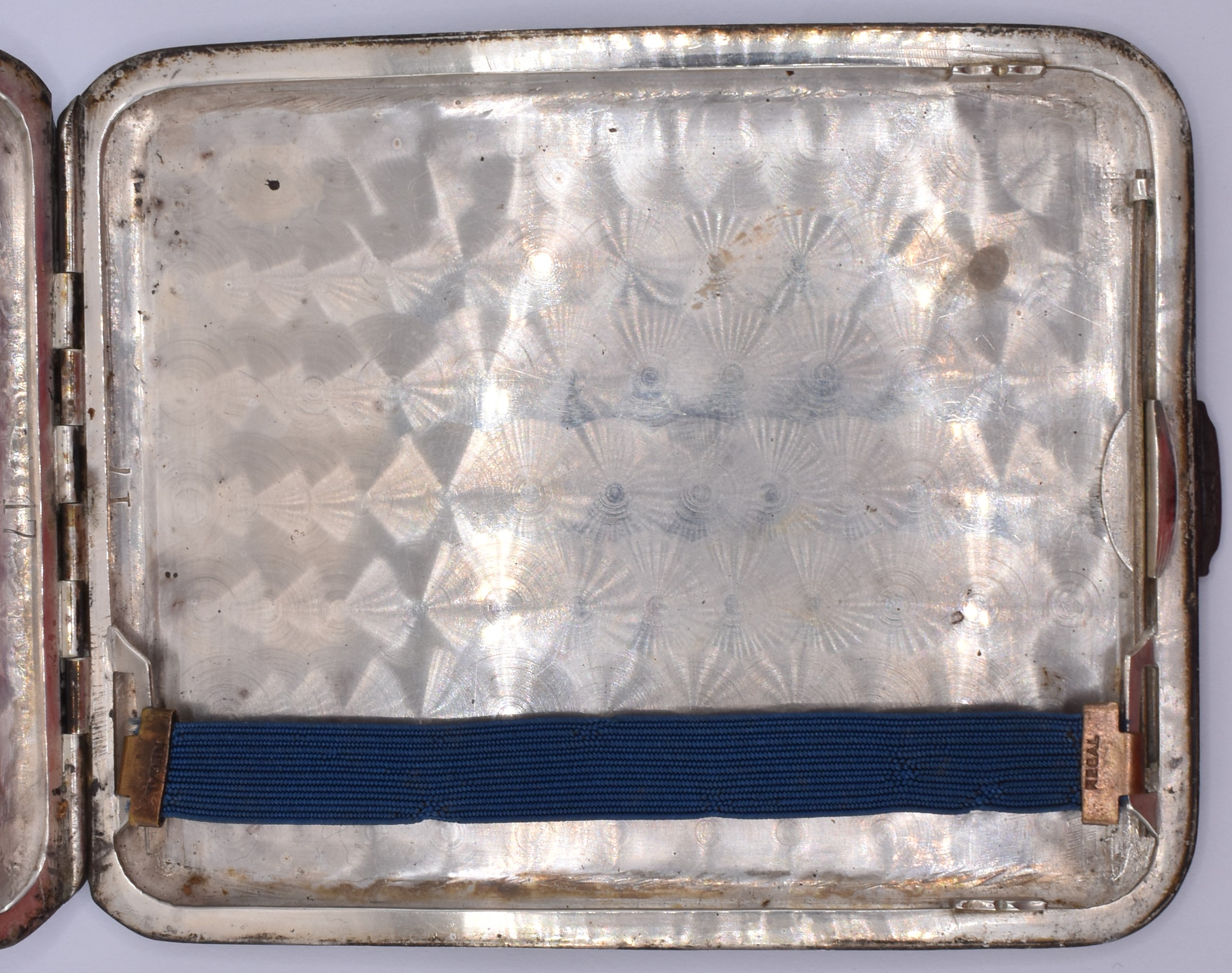 THAI SILVER NIELLO WORK CIGARETTE CASE - Image 4 of 4