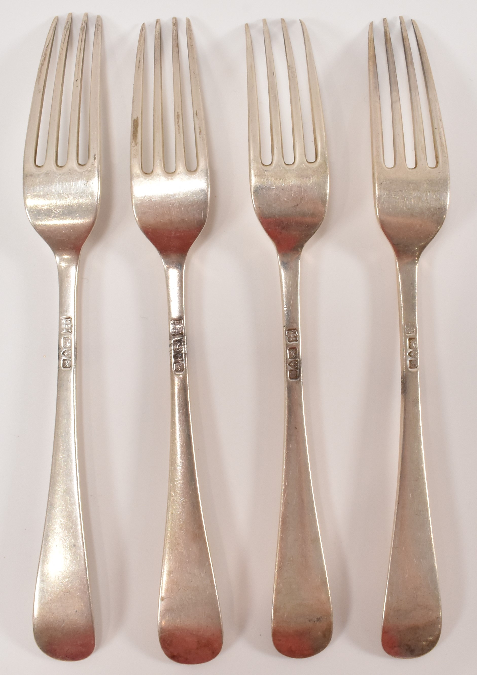 FOUR BARKER BROTHER SILVER FORKS - Image 3 of 4