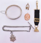 GROUP OF 19TH CENTURY & LATER JEWELLERY