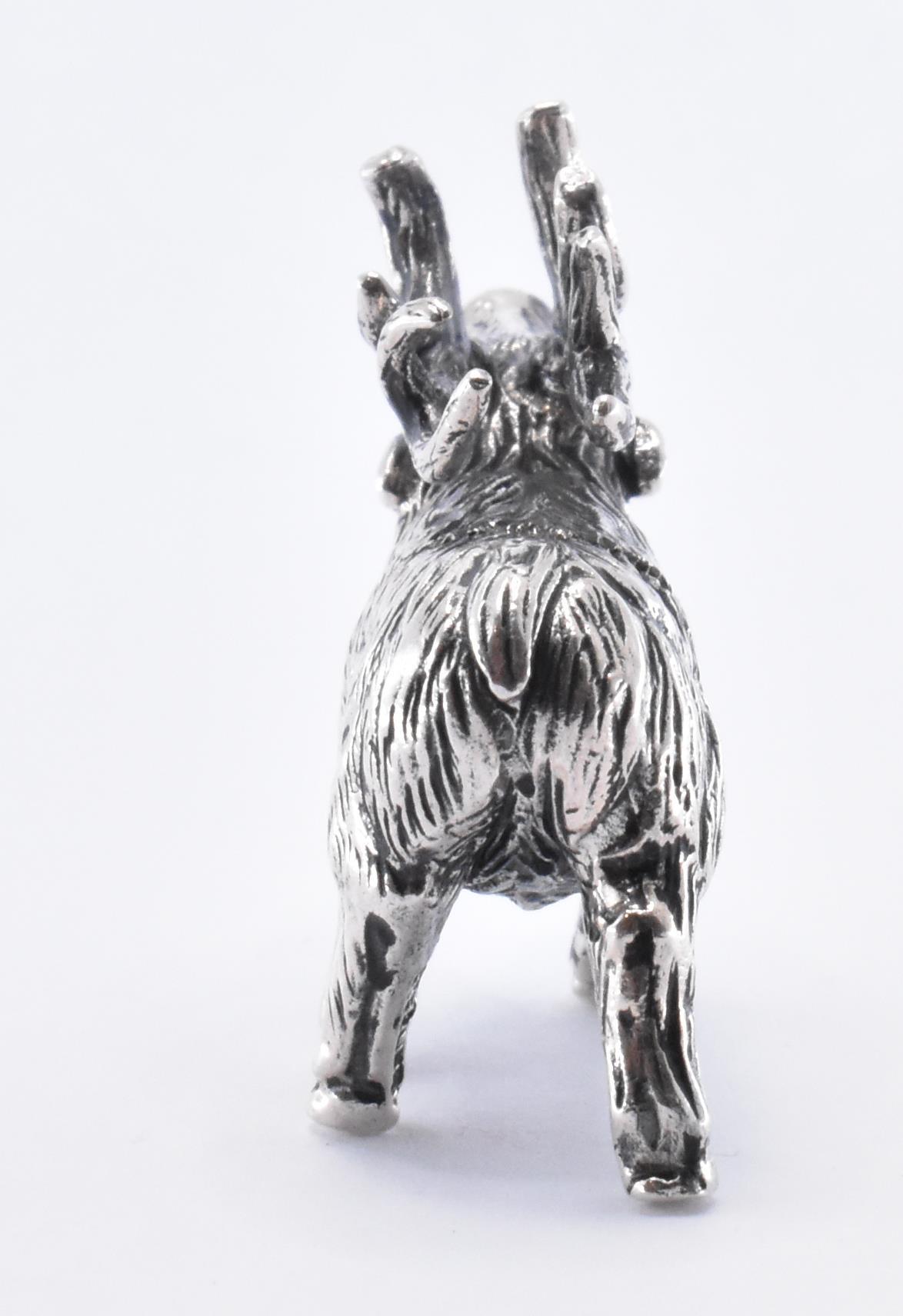 SILVER STAG FIGURINE - Image 2 of 5