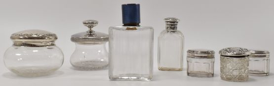 COLLECTION OF SILVER EARLY 20TH CENTURY VANITY ITEMS