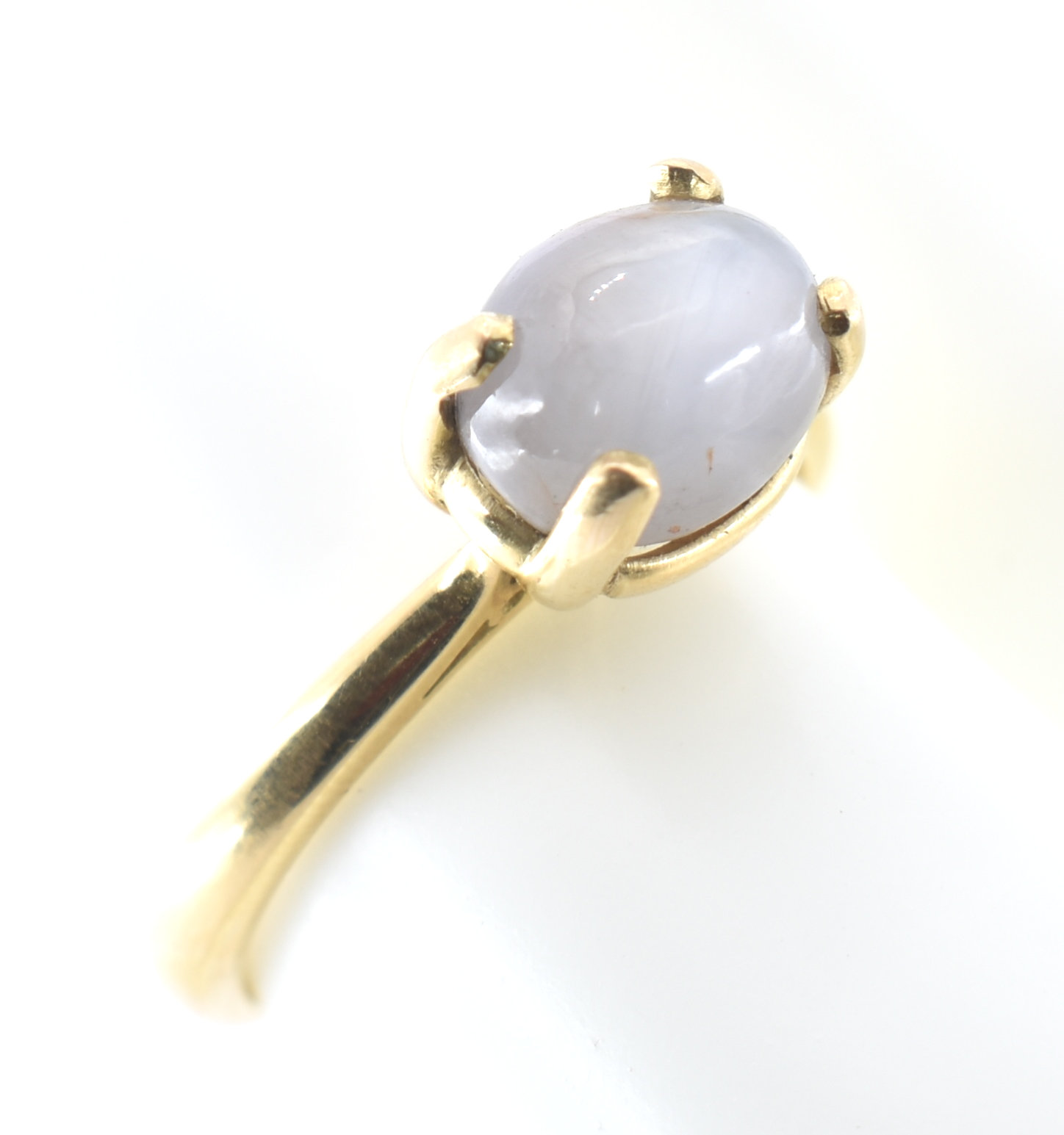 18CT GOLD STAR SAPPHIRE RING - Image 9 of 9