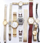 GROUP OF VINTAGE WRIST WATCHES INCLUDING GUCCI