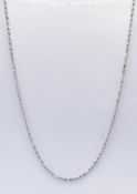 THREE SILVER NECKLACE CHAINS