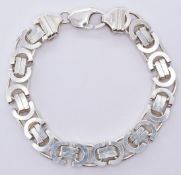 SILVER BYZANTINE CHAIN BRACELET