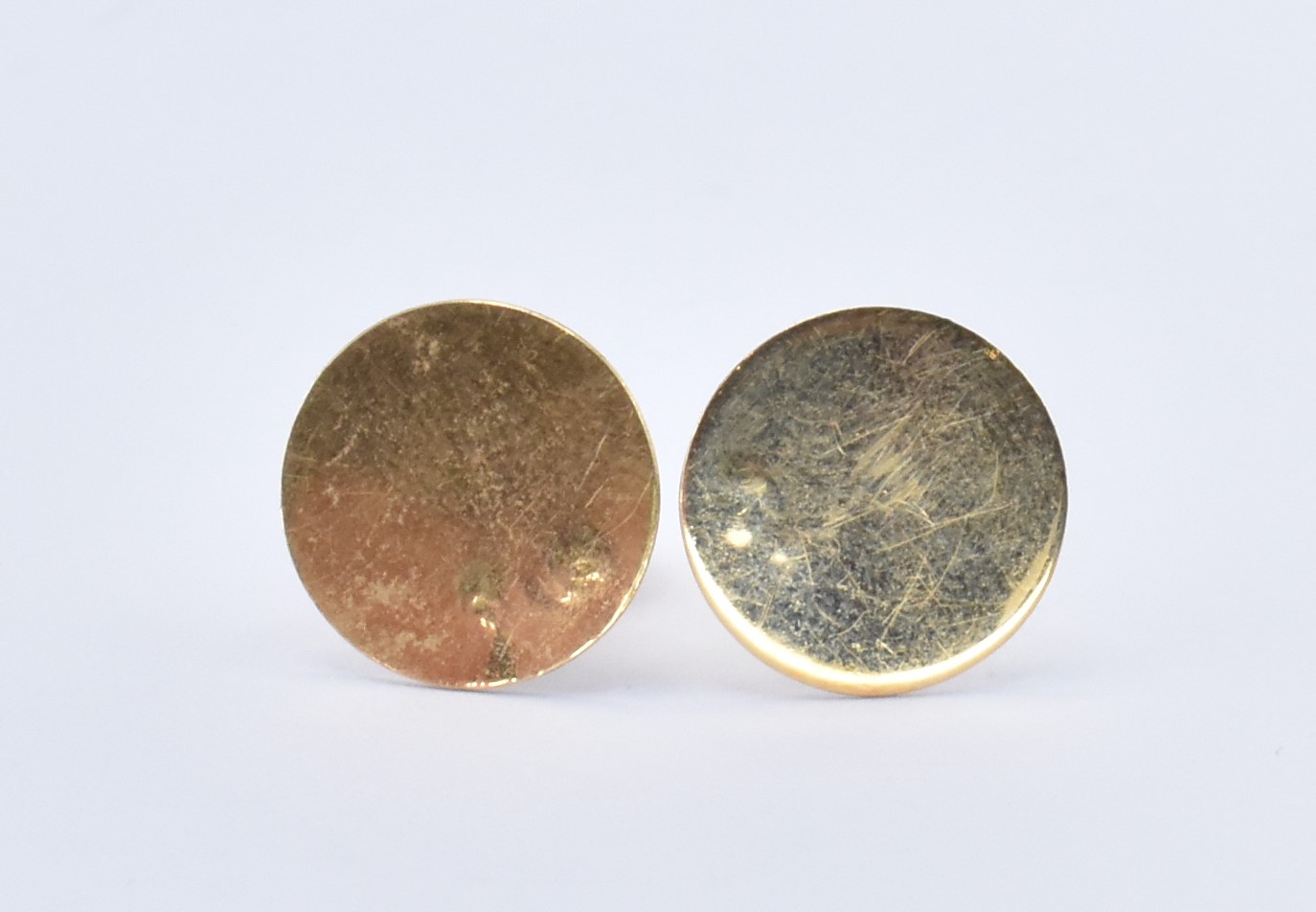PAIR OF FRENCH 18CT GOLD & PEARL COLLAR STUDS - Image 3 of 4