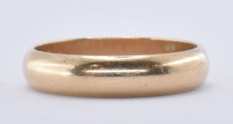 9CT GOLD BAND RING