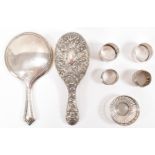 SILVER TABLEWARE & DRESSING TABLE ITEMS
