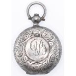 VICTORIAN SILVER SOVEREIGN CASE