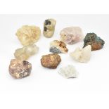 COLLECTION OF MINERAL & CRYSTAL SPECIMENS