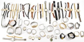 LARGE COLLECTION OF MIXED WRIST WATCHES