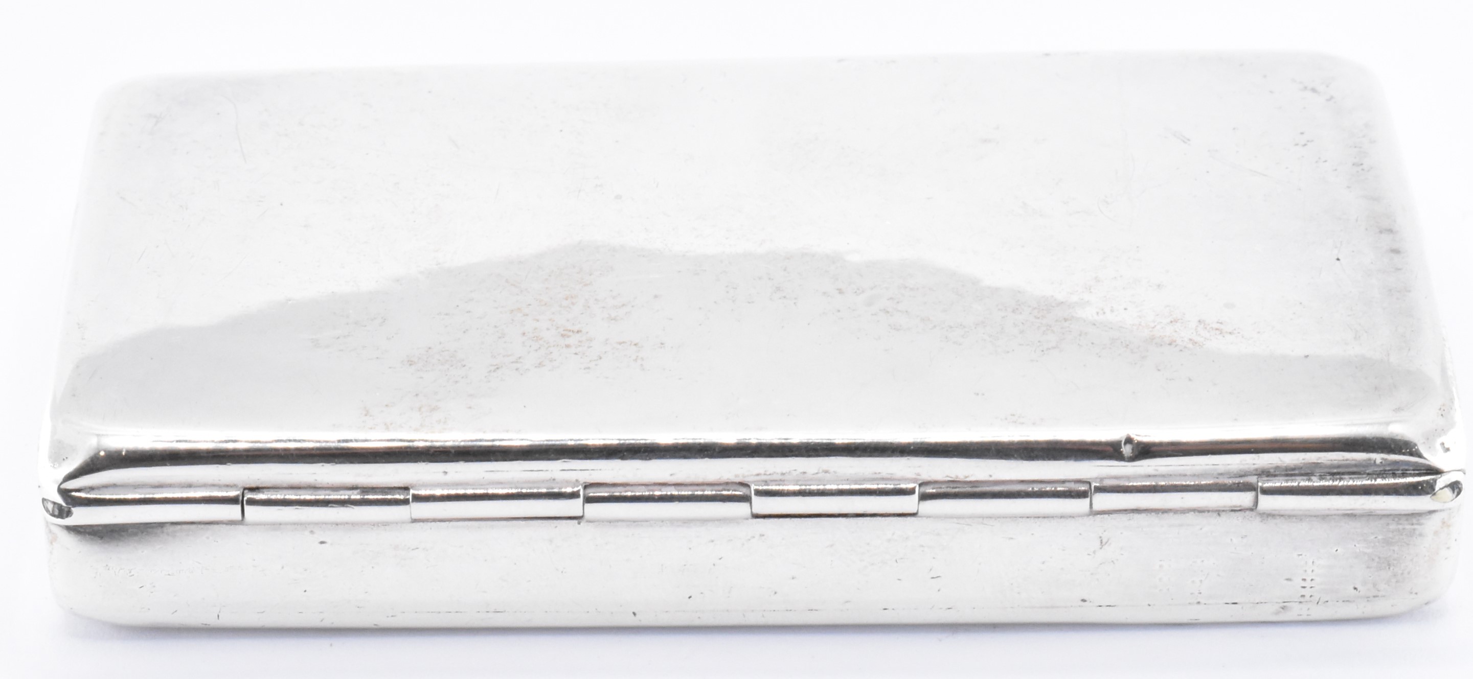 VICTORIAN SILVER TOBACCO BOX - Image 2 of 5